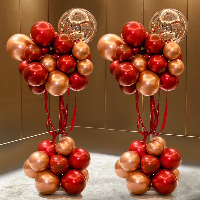 春节新年节日商场店铺气球装饰布置氛围红色立柱地飘喜庆气氛婚房,节庆用品/礼品,气球,淘宝优惠券,粉丝福利购,淘宝优惠卷