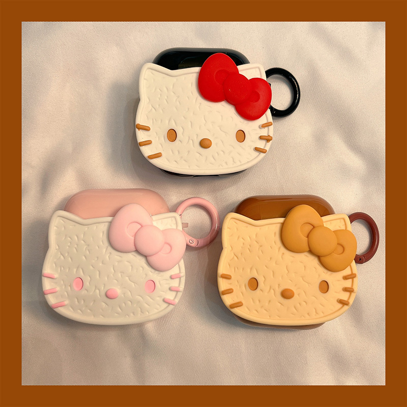HelloKitty软壳，防刮防摔，不伤耳机不掉盖
