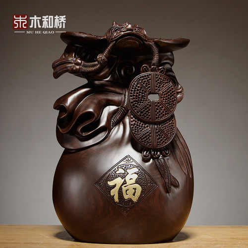 寓意家居客厅蝙蝠铜钱送福纳福