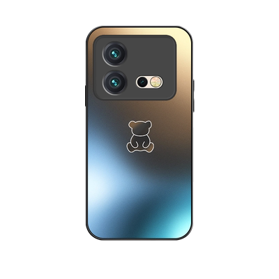 适用iqooneo8磨砂玻璃超防摔壳