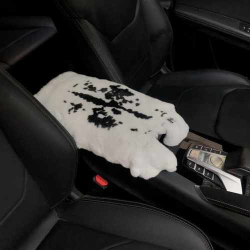 中央扶手垫套四季通用真獭兔皮毛