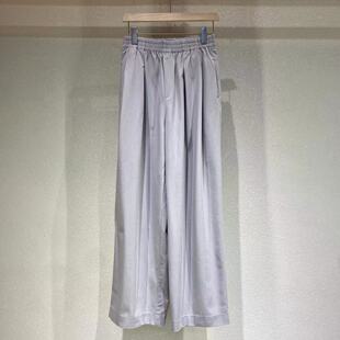 ZCHI 天丝羊毛松紧腰直筒裤 6UTJS583 多多还是多多