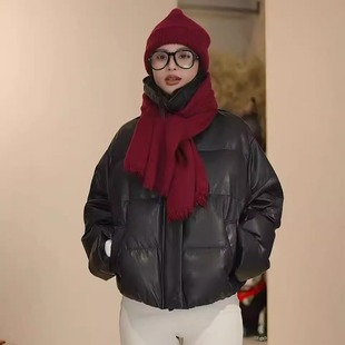 鹅绒服H22 绵羊植鞣皮 122 多多还是多多