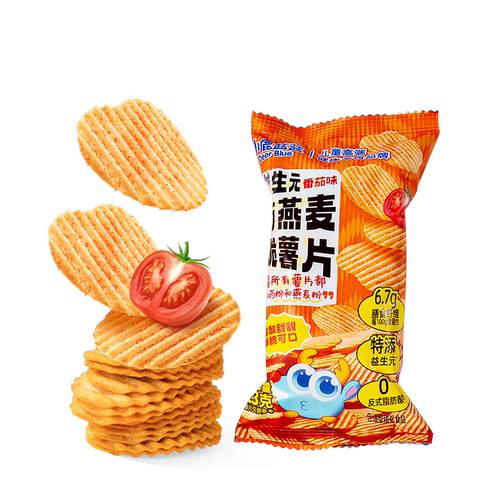 小鹿蓝蓝薯片益生元山药宝宝零食