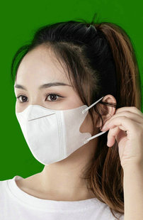 3D立体口罩夏季薄款女性三层防护含熔喷布潮款10只/袋装美颜masks