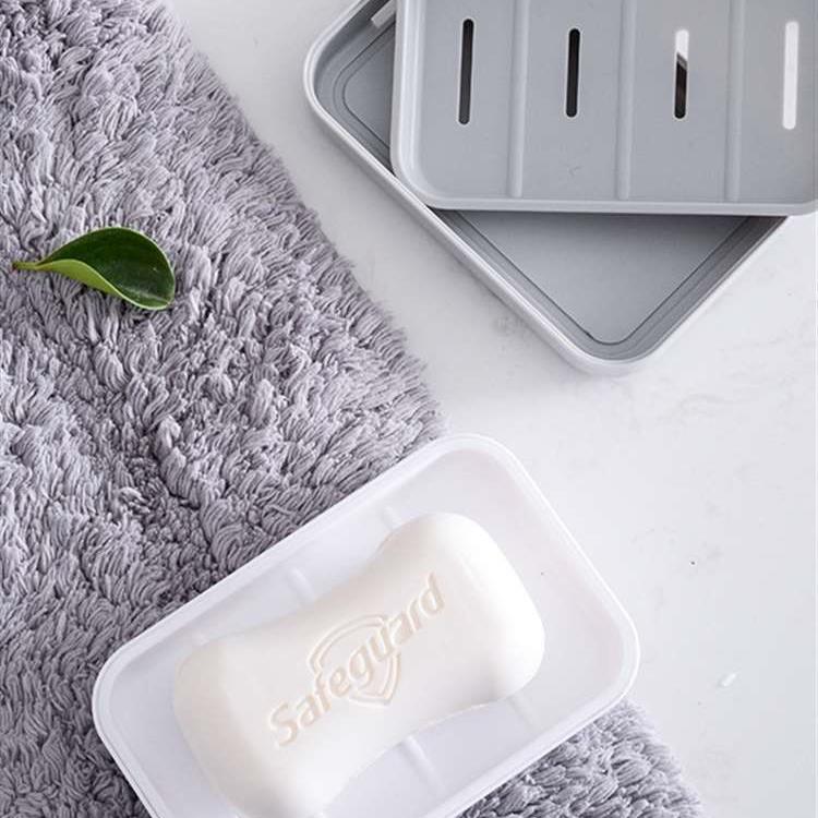 台面家用可沥水创意大号双层香皂盒洗衣透明肥皂盒卫生间肥皂架