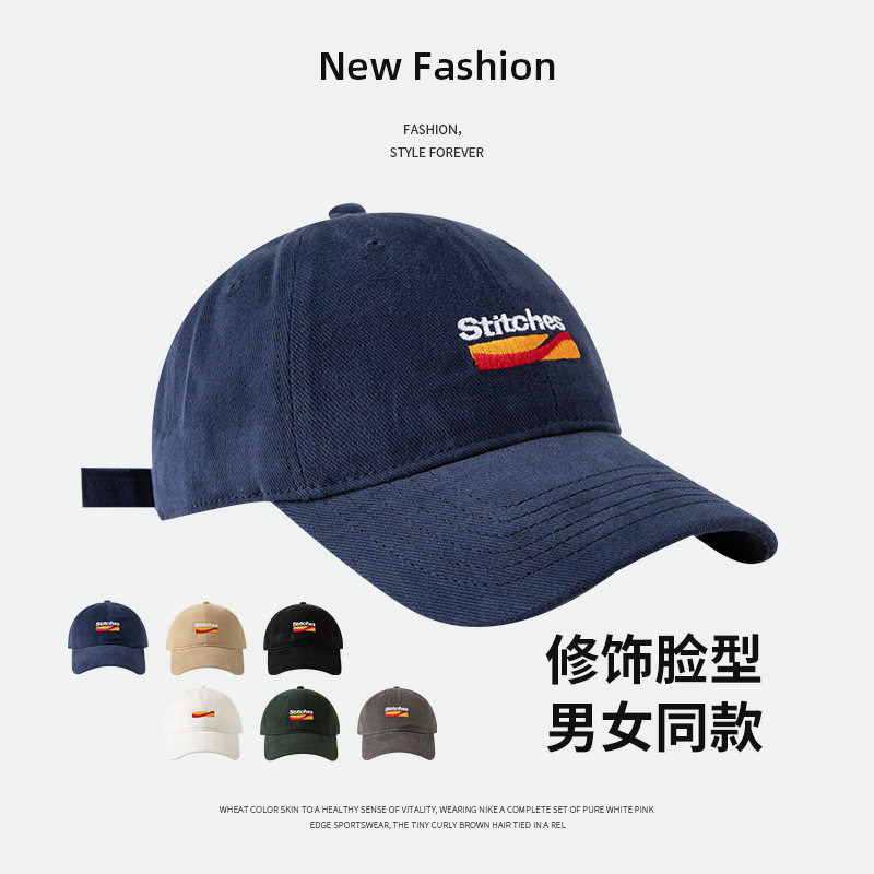 逛街棒球帽男女字母休闲平檐四季