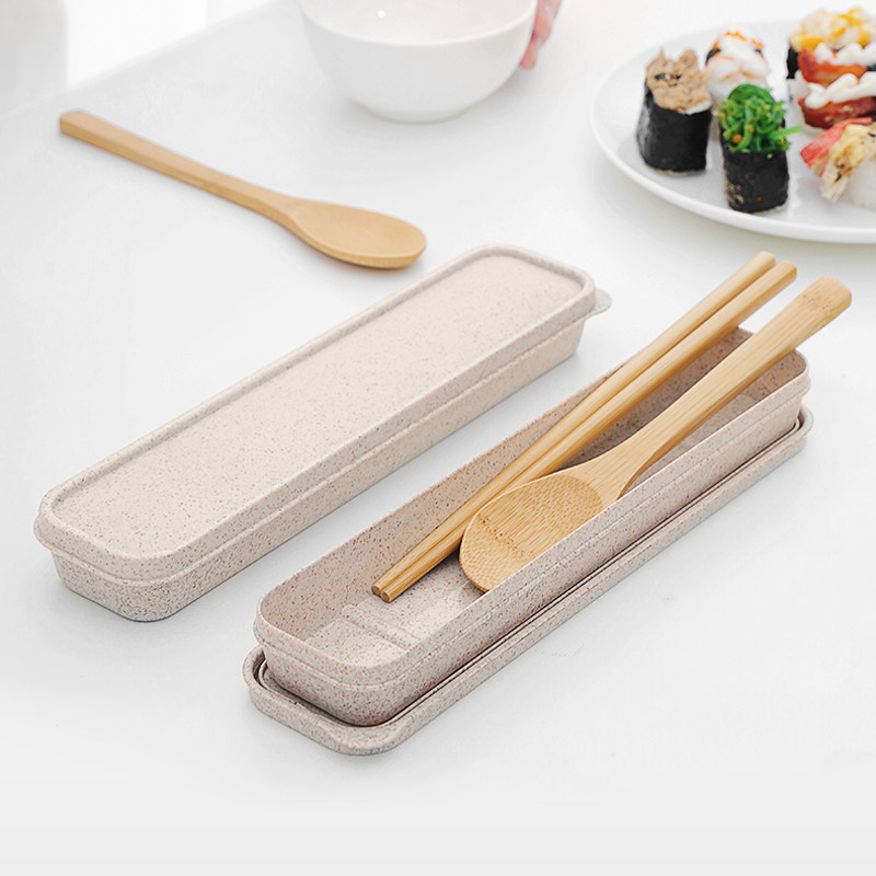品楠竹便携餐具高档筷子勺子叉子收纳盒上班随身旅行外带套装,餐饮具,便携/折叠餐具,淘宝优惠券,粉丝福利购,淘宝优惠卷