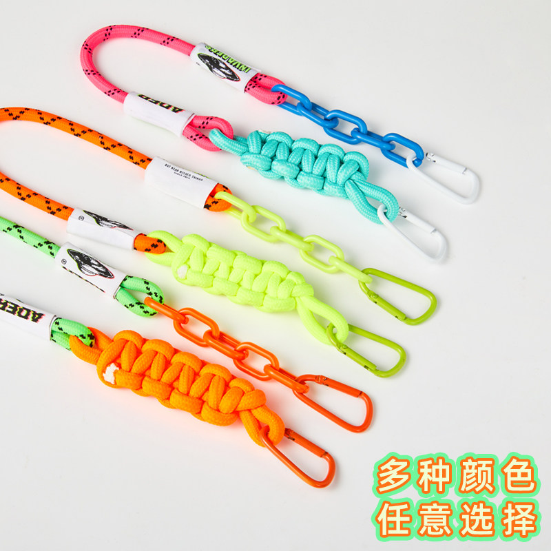 手机挂绳腕带手提可调节斜跨可背万能手机壳配件便捷防丢固定夹片编织结实耐用挂脖创意ins潮小众男女时尚