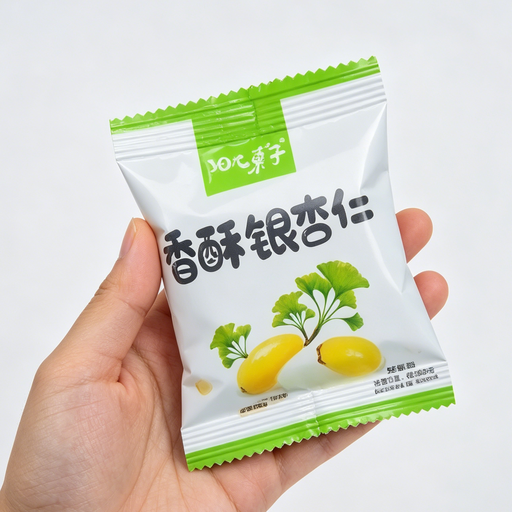 阳光果子椒盐白果仁银杏果香脆干果即食零食坚果炒货银杏果白果