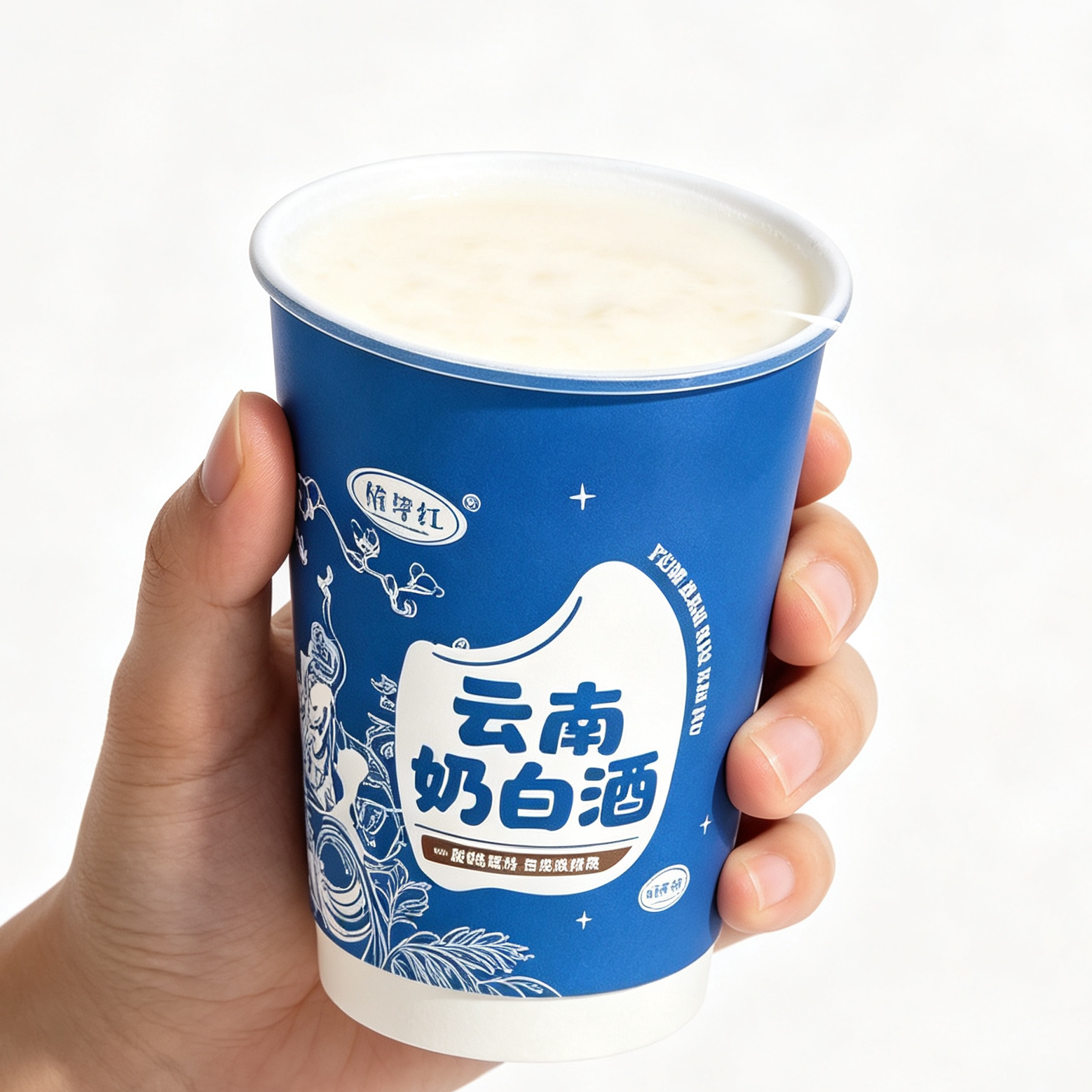 稻芽红云南奶白酒甜酒酿醪糟奶茶店自制饮料网红米酒酿甜白酒纯