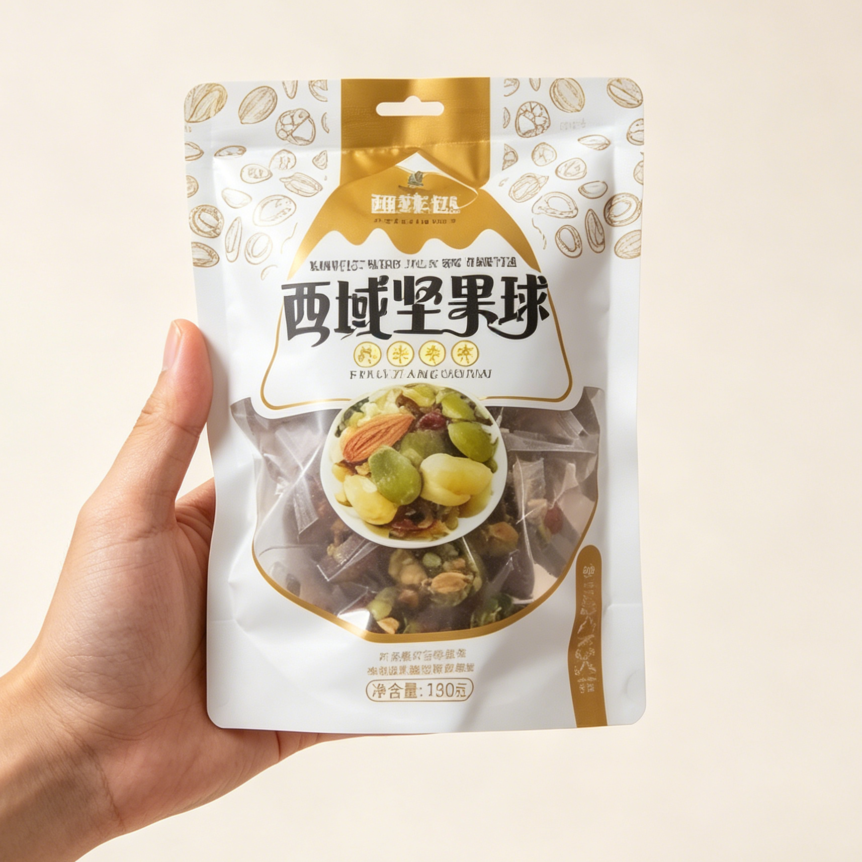 每年达低糖坚果球每日坚果独立包什锦果干营养小吃零食180G