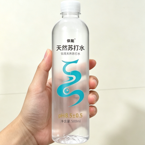 依能天然苏打水pH8.5±0.5天然弱碱饮用水500ml*24瓶包邮
