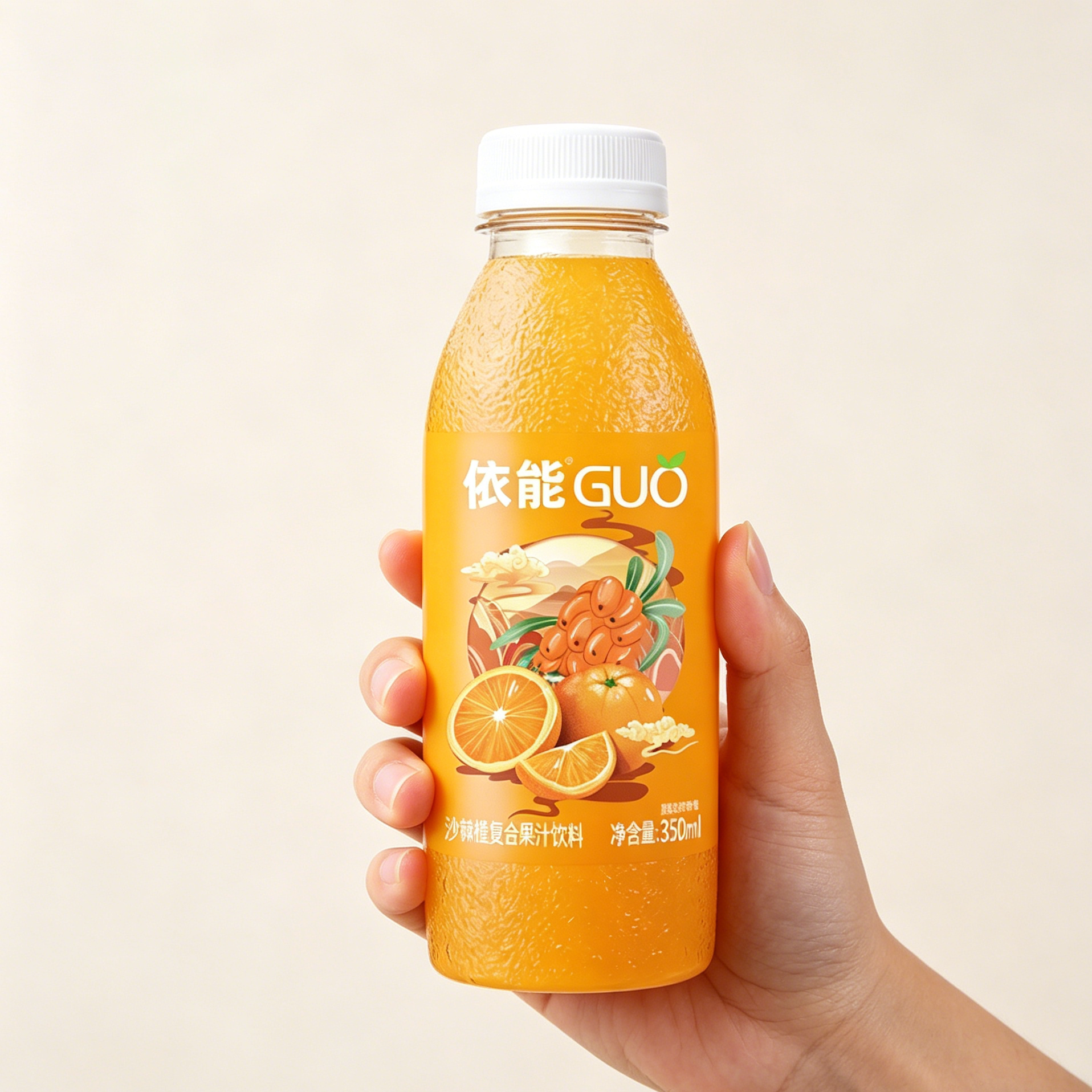 依能果汁 山楂果汁礼盒芒果送礼饮料果茶 350ml*6瓶/15瓶节日饮料