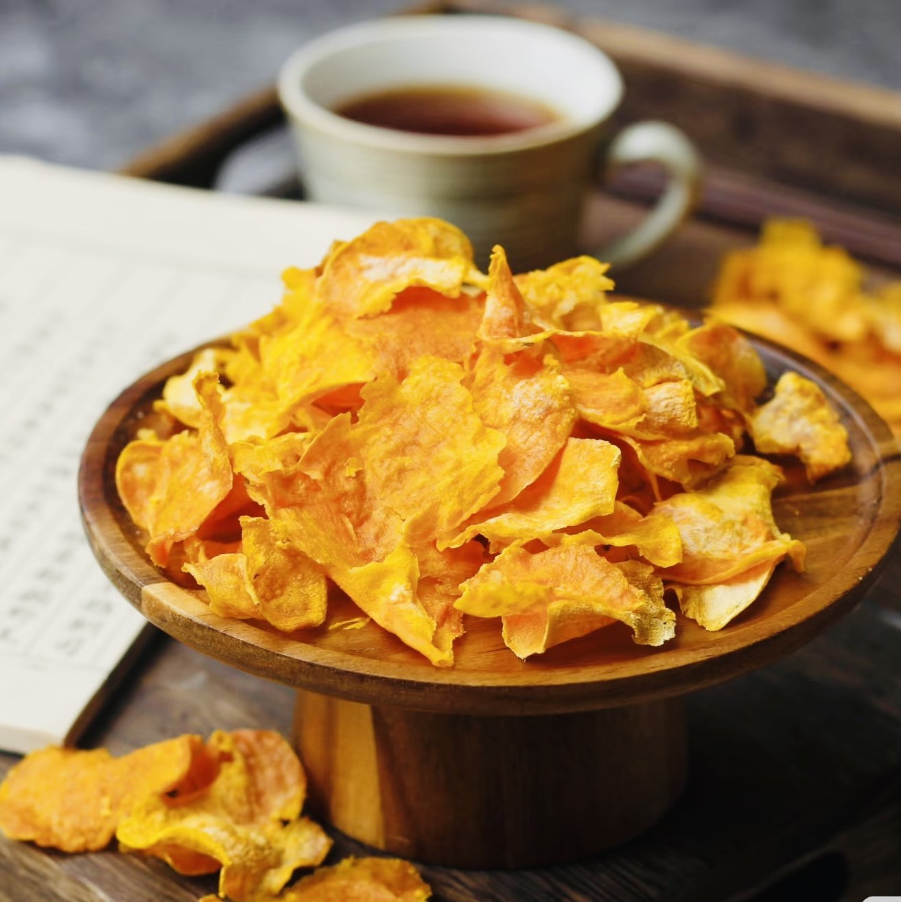 膳源泽红薯片农家蜂蜜红薯300g金黄酥脆原薯鲜切薯香浓郁解馋零食