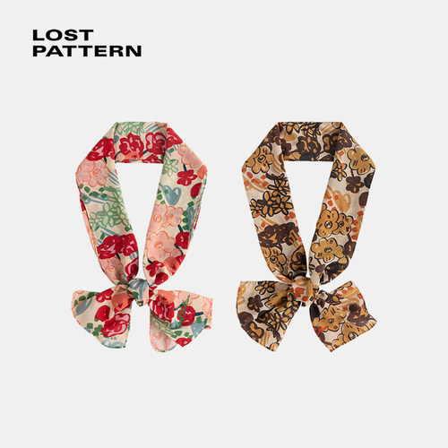 独立设计师品牌原创真丝丝巾夏新款装饰防晒