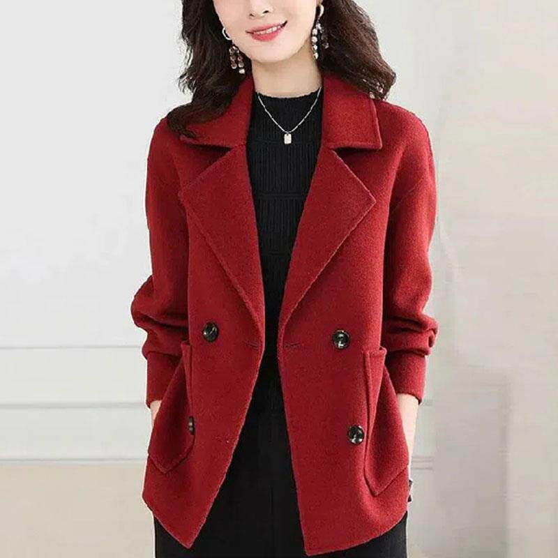 ROUMIKL短款西装外套女士春秋2025新款爆款大尺码高级感小个子气