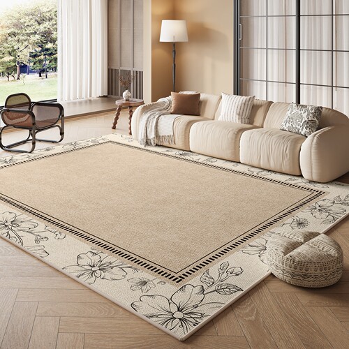 2026新款TPR底可擦洗圈绒地毯