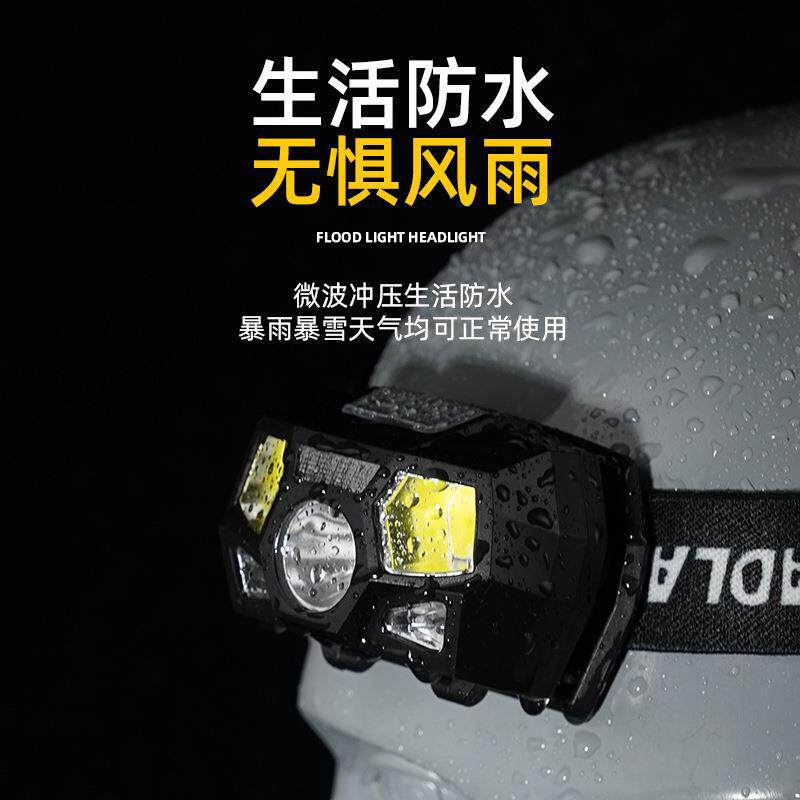 新款USB充电强光LED防水
