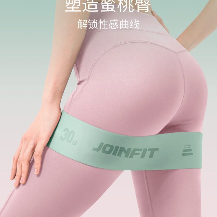 硅胶弹力圈阻力带臀部量