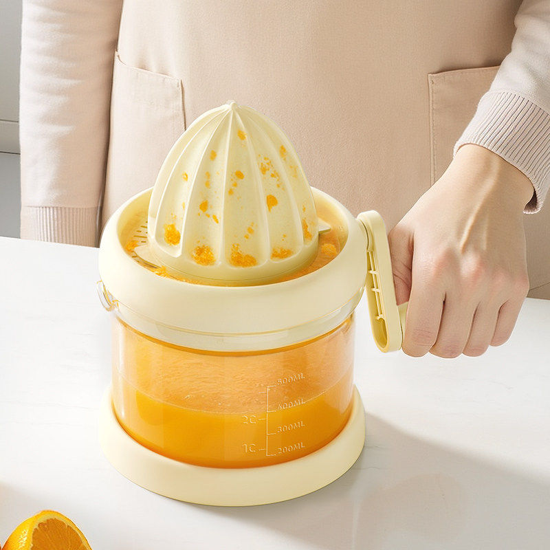 手动榨汁机手压式榨汁器家用橙汁柠檬压榨器挤压器手摇鲜榨汁神器