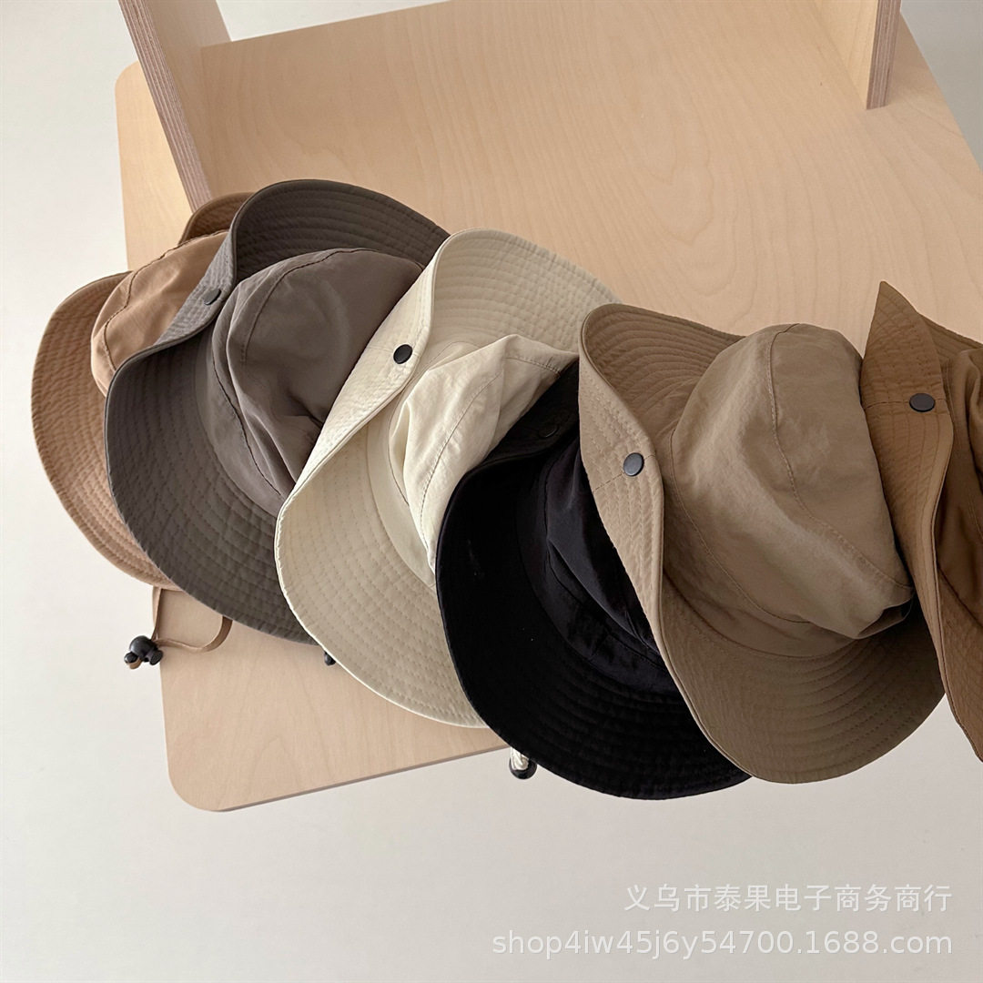 韩国同款纯色防晒登山渔