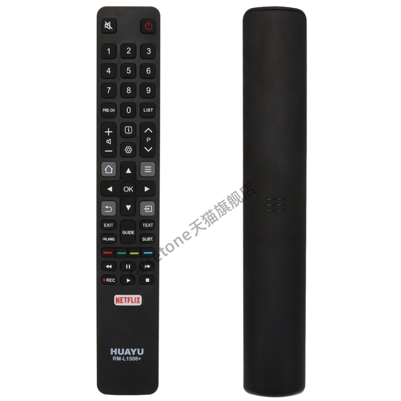 raisetone适用于TCL的华宇RM-L1508万能电视遥控器RC802N U55C7006 U55X9006