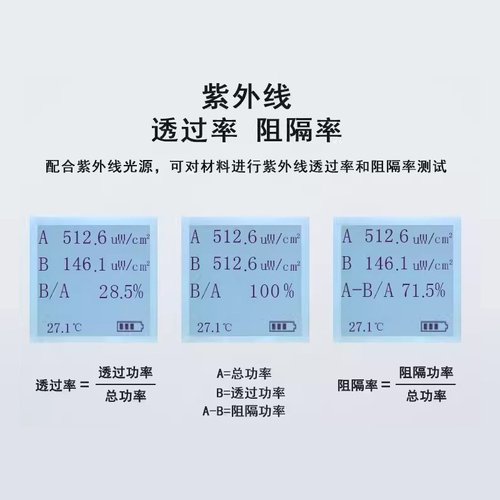 LH-127 UVA紫外辐照计 紫外照度计 紫外线测试仪 紫外光强度计