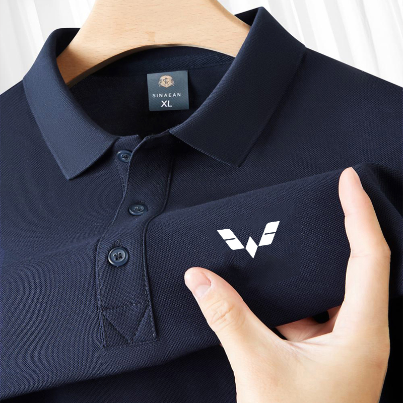 2025新款五菱短袖T恤工作服汽车4s店销售顾问POLO衫售前工作服