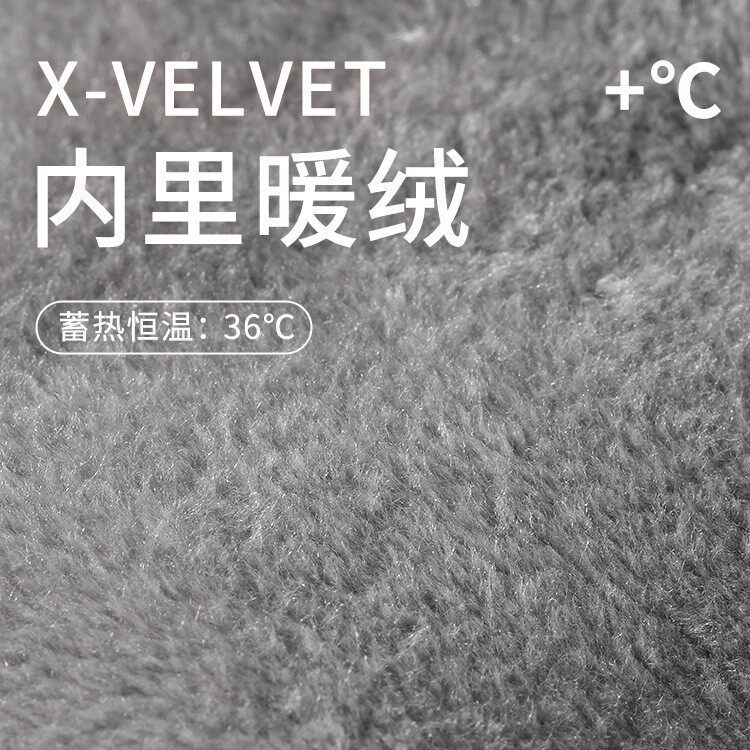 麂皮绒手套冬季保暖男加