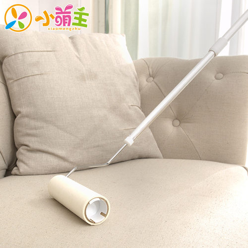 可伸缩地板粘毛器粘尘纸