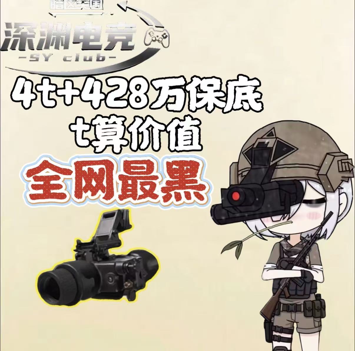 暗区突围护航4t+428万图片