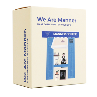Manner挂耳咖啡混合口味7包装 旗舰店