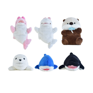 凯佩珑毛绒手偶海豹鲨鱼海獭