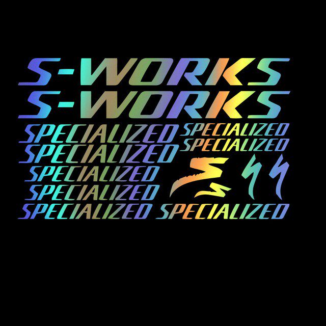 자전거 프레임 스티커 산악 자전거 도로 자전거 반사 스티커 SHIMANO GIANT S-WORKS 스티커