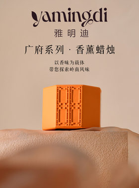 【美食记忆】雅明迪岭南居家美食调大豆蜡蜂蜡香氛蜡烛礼物伴手礼