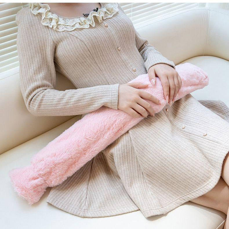 加长热水袋抱枕长条款暖水袋