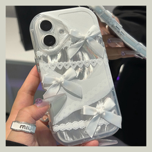 ins风蕾丝蝴蝶结适用oppoa2x手机壳a1pro羽纱r17唯美r15立体a11x韩系a9x梦幻a58新款a32a55a56a57a53a8a96软p