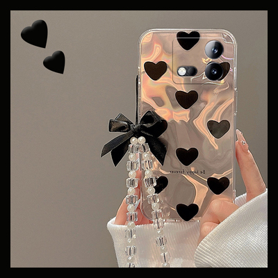 爱心硅胶vivo手机壳复古
