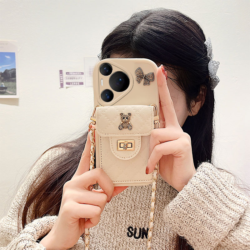 镶钻立体硅胶手机壳时尚