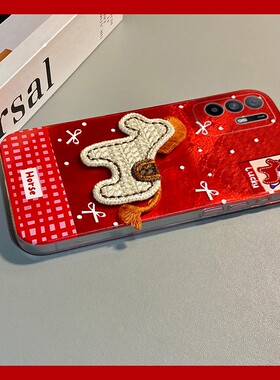 新年刺绣小马适用oppoa3pro手机壳a2x红色a1本命年a97卡通a96立体a95a93a91a72a58a57a52a32a11a9a31a8a5马年