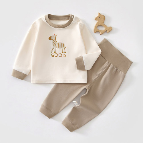 A类纯棉，无骨高腰婴儿衣服
