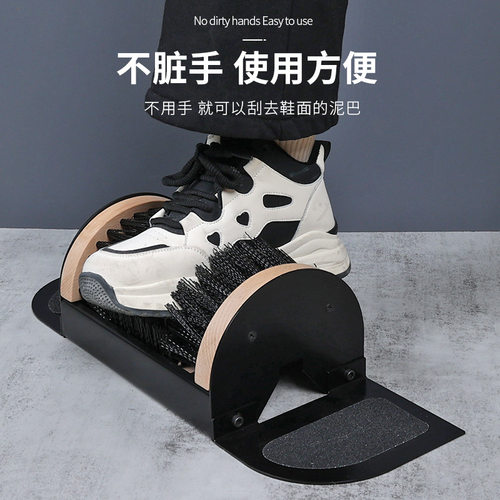 实木擦鞋器家用靴清洁刷