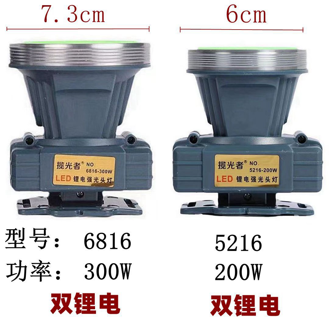 强光可充电LED头灯长续航