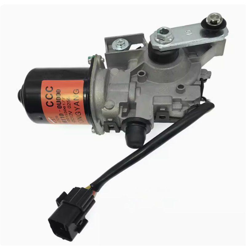 前雨刷连动杆雨刮电机马达