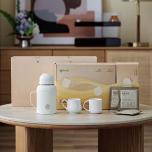 多采自然 寿眉陈皮白茶17年福鼎老白茶2g*20包 配焖壶茶杯套装