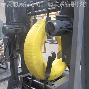 自动轮胎缠膜机立式 机货钢全带电线体656环现状缠绕机 环缠绕包装
