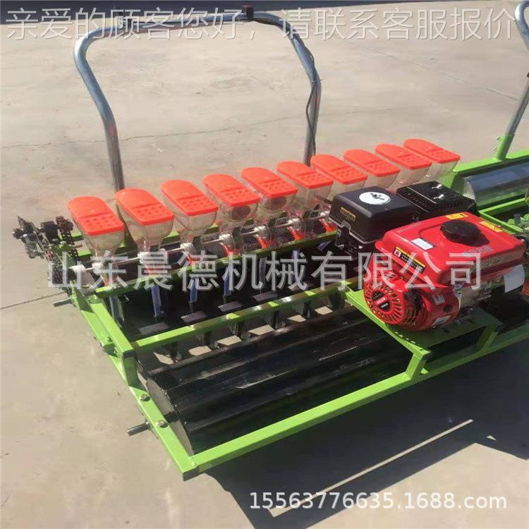 人推多行播种手机 菜籽粒精播VQP力蔬菜播颗种机
