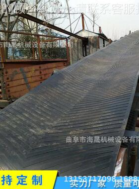 散装非料移动倾斜皮带传送带 标石物粉颗粒爬皮带WBO输坡送机