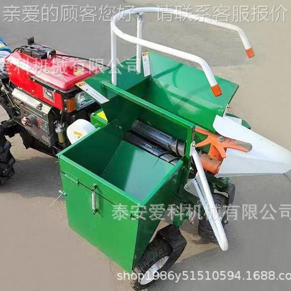 玉体收获机微耕机一玉QKI米收获机秸秆粉碎还获田单米行玉米收机